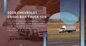 2009 chevrolet c6500 box truck 13'6