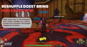 Why reshuffle doest bring heals back w101 – Explained