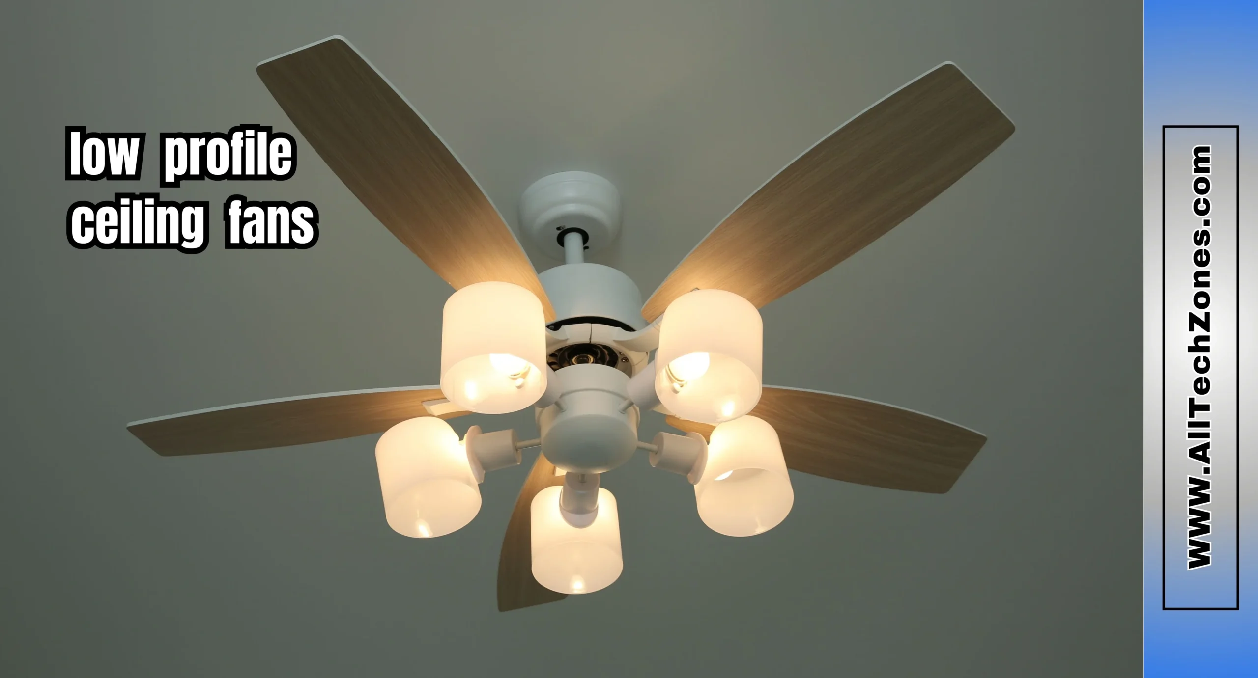 low profile ceiling fans