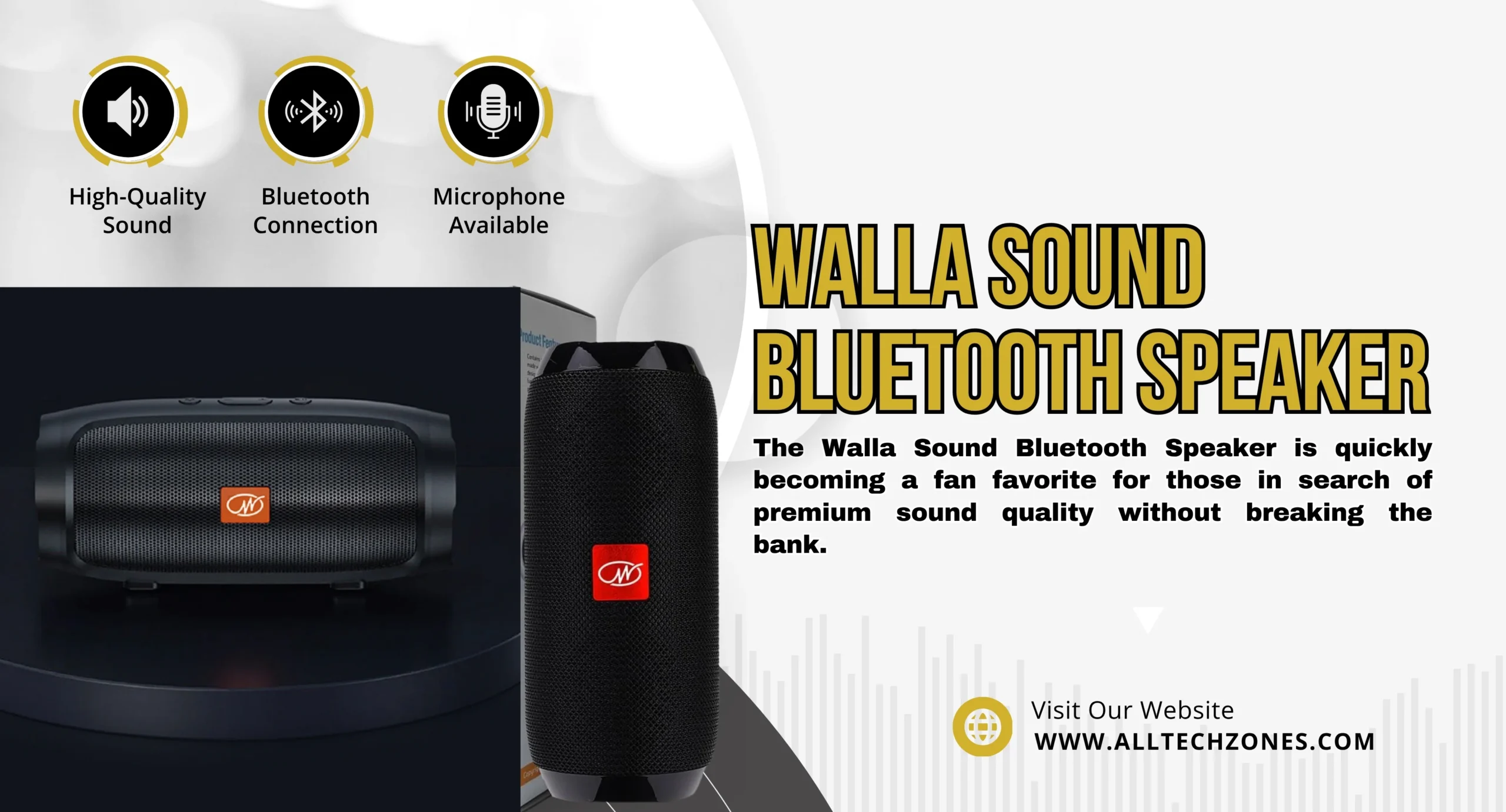 walla sound bluetooth speaker